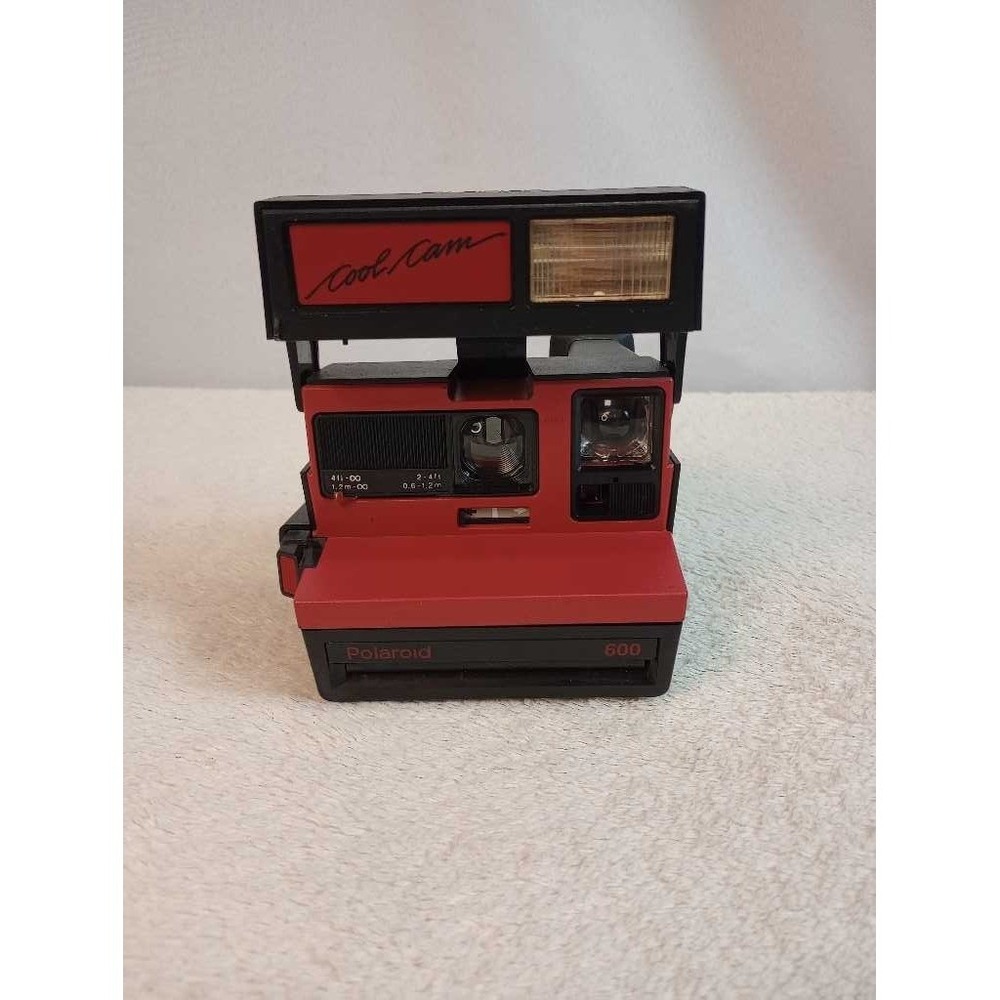 Polaroid 600 Cool Cam Instant Camera Red Retro Vintage Photography‎